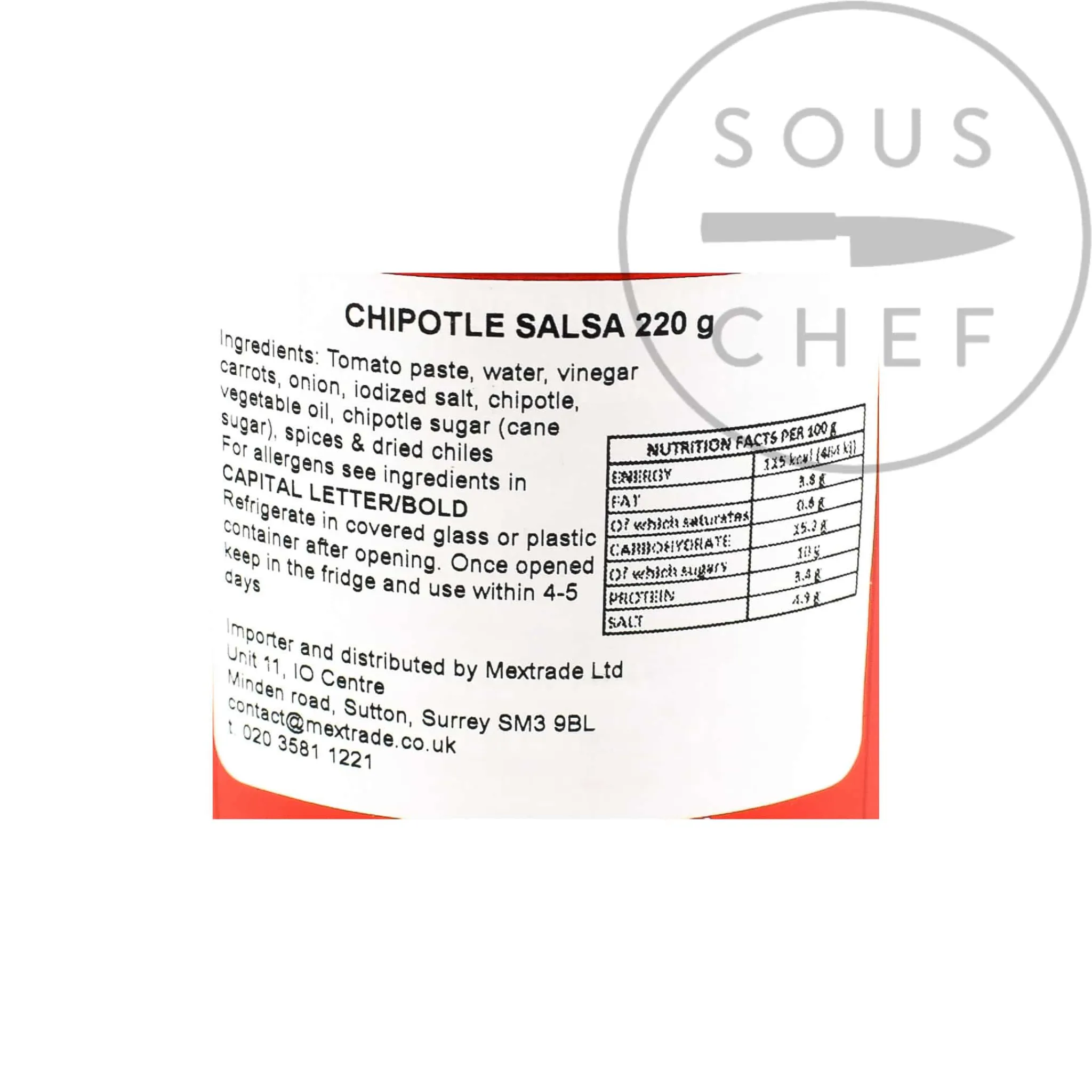 La Costena Chipotle Sauce, 220g New