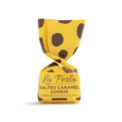 La Perla di Torino Salted Caramel Cookie Truffles, 200g Clearance