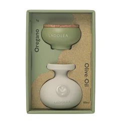 Ladolea Set of 2 Greek Oregano & Extra Virgin Olive Oil, 5g & 80ml
