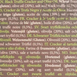 Lady Joseph Black Truffle Crackers, 100g Hot