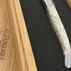 Laguiole en Aubrac Oyster Knife, Oyster Shell Handle Online