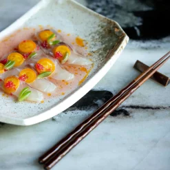 Kawai Co. Ltd Lancewood Brown Japanese Luxury Chopstick Gift Set, 23cm