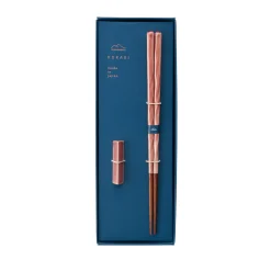 Kawai Co. Ltd Lancewood Pink Japanese Luxury Chopstick Gift Set, 23cm Hot