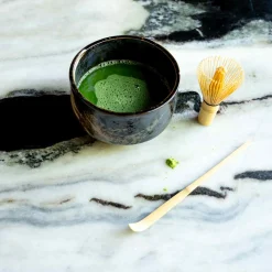 Kiji Stoneware & Ceramics Large Karasuba-Iro Matcha Bowl, 12.5cm Clearance