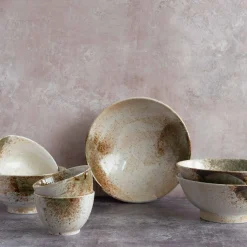 Kiji Stoneware & Ceramics Large Yukishino Matcha Bowl, 12.5cm Clearance