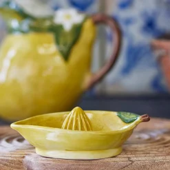 Bloomingville Lemon Citrus Squeezer, 15.5cm New