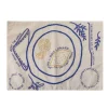 Bloomingville Lemon Embroidered Place Mat, 48cm New