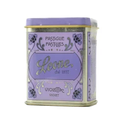 Leone Violet Candies In Classic Tin, 30g