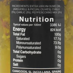 Llagrimes del Canigo Chilli, Garlic & Pepper Infused Olive Oil, 250ml Discount