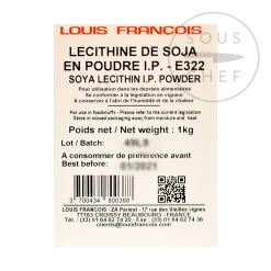 Louis Francois Soy Lecithin Powder, 1kg Clearance