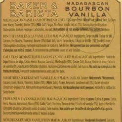 Baker & Barista Madagascan Bourbon Vanilla Biscuits, 120g