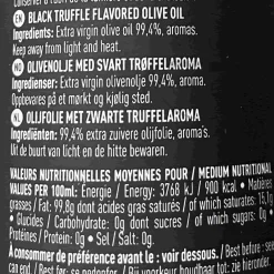 Maison Bremond Black Truffle Flavoured Olive Oil, 100ml New