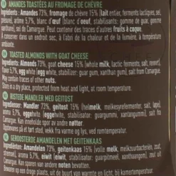 Maison Bremond Toasted Almonds with Goats Cheese, 100g Best