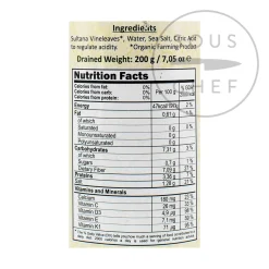 Marianna's Organic Vine Leaves in Brine Sale