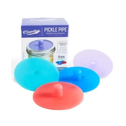 Masontops Wide Mouth Pickle Pipes, Set of 4 Best
