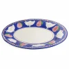 Materia Gallina Blue Oval Serving Dish Clearance