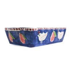 Materia Gallina Blue Rectangular Roasting Dish Sale