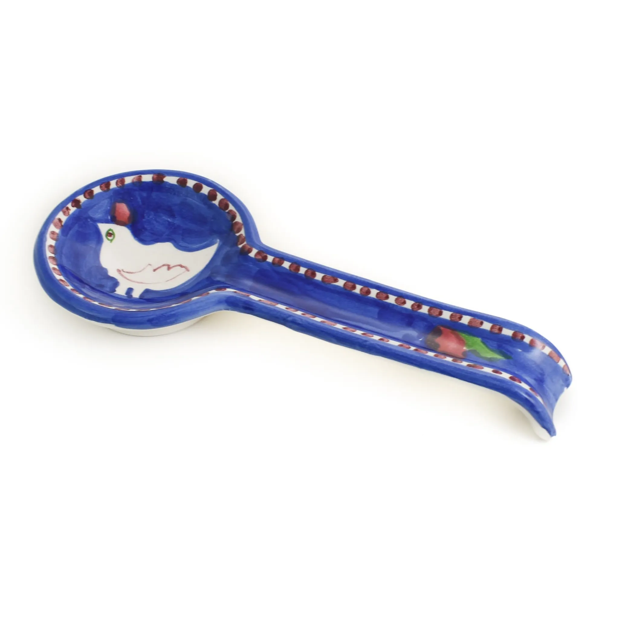 Materia Gallina Blue Spoon Rest Sale