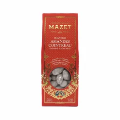 Mazet Milk Chocolate Cointreau Coated Almonds, 200g Sale