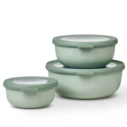 Mepal Cirqula Round 3 Piece Set, Nordic Sage
