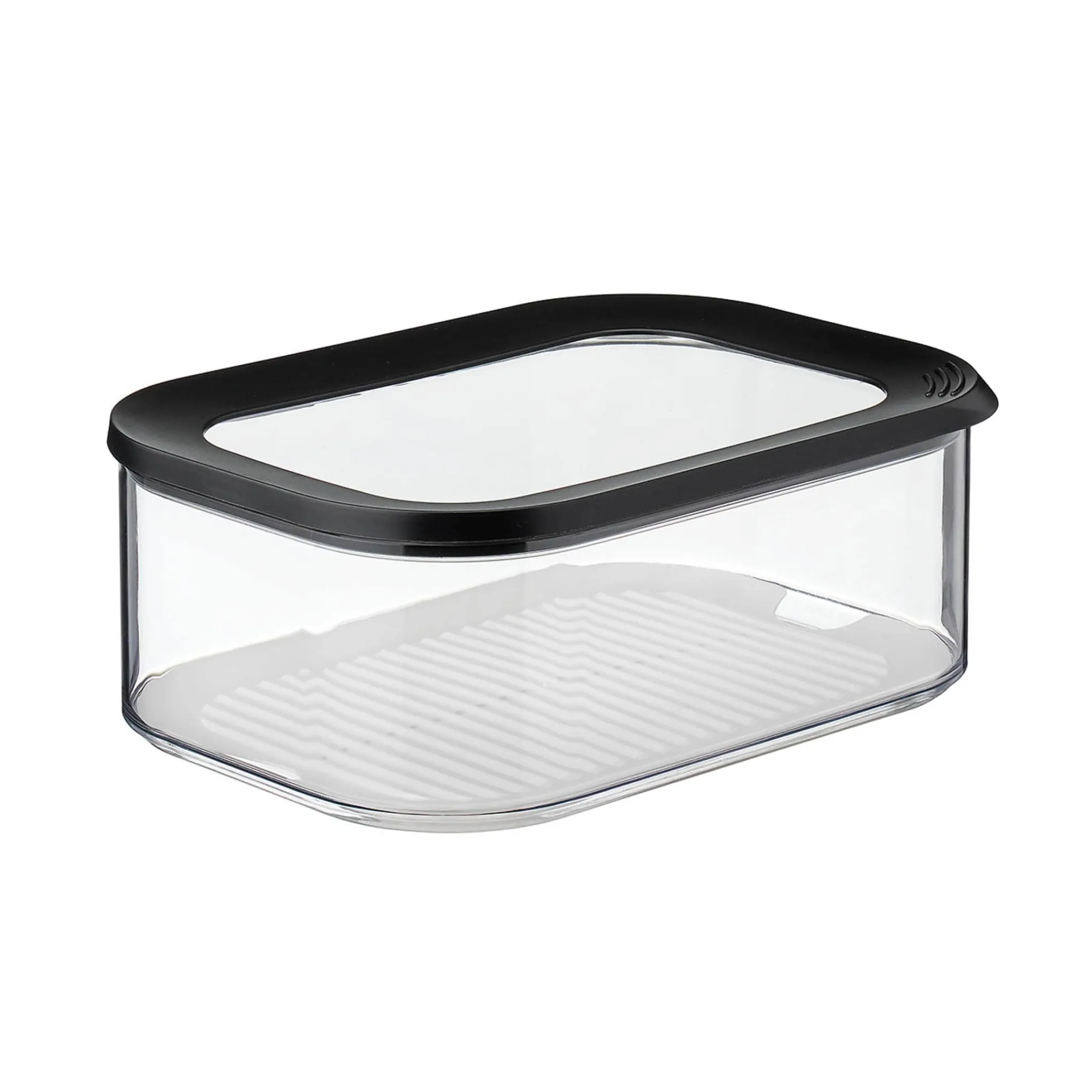 Mepal Modula Cheese Box, 2000ml, Black