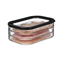 Mepal Modula Meat Cuts Storage Box, Black Hot