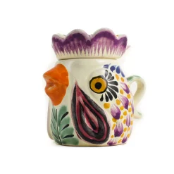 Gorky Pottery Mexican Hand Painted Rooster Sugar Bowl Online