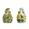 Gorky Pottery Mexican Hand Painted Rooster Salt & Pepper Shaker Set New