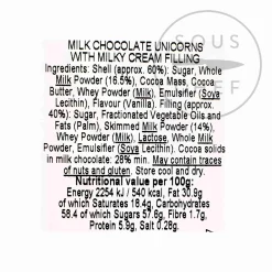 Unicorns and Dinosaurs Milk Chocolate Unicorns, 90g Sale