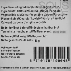 Mill & Mortar Black Salt Flakes, 80g Sale