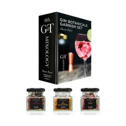 Mill & Mortar Gin Botanicals Garnish Set - Flower Power Best