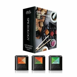 Mill & Mortar Organic Grill Champions Spice Blends Gift Set Sale