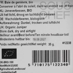 Mill & Mortar Organic Juniper, 35g Online