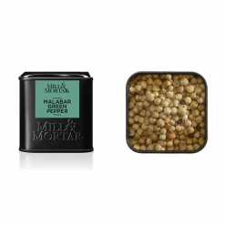 Mill & Mortar Organic Malabar Green Peppercorn, 25g Clearance