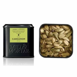 Mill & Mortar Organic Whole Green Cardamom, 25g Clearance