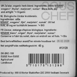 Mill & Mortar Organic Za'atar, 40g Sale