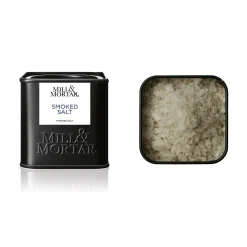Mill & Mortar Smoked Salt Flakes, 80g New