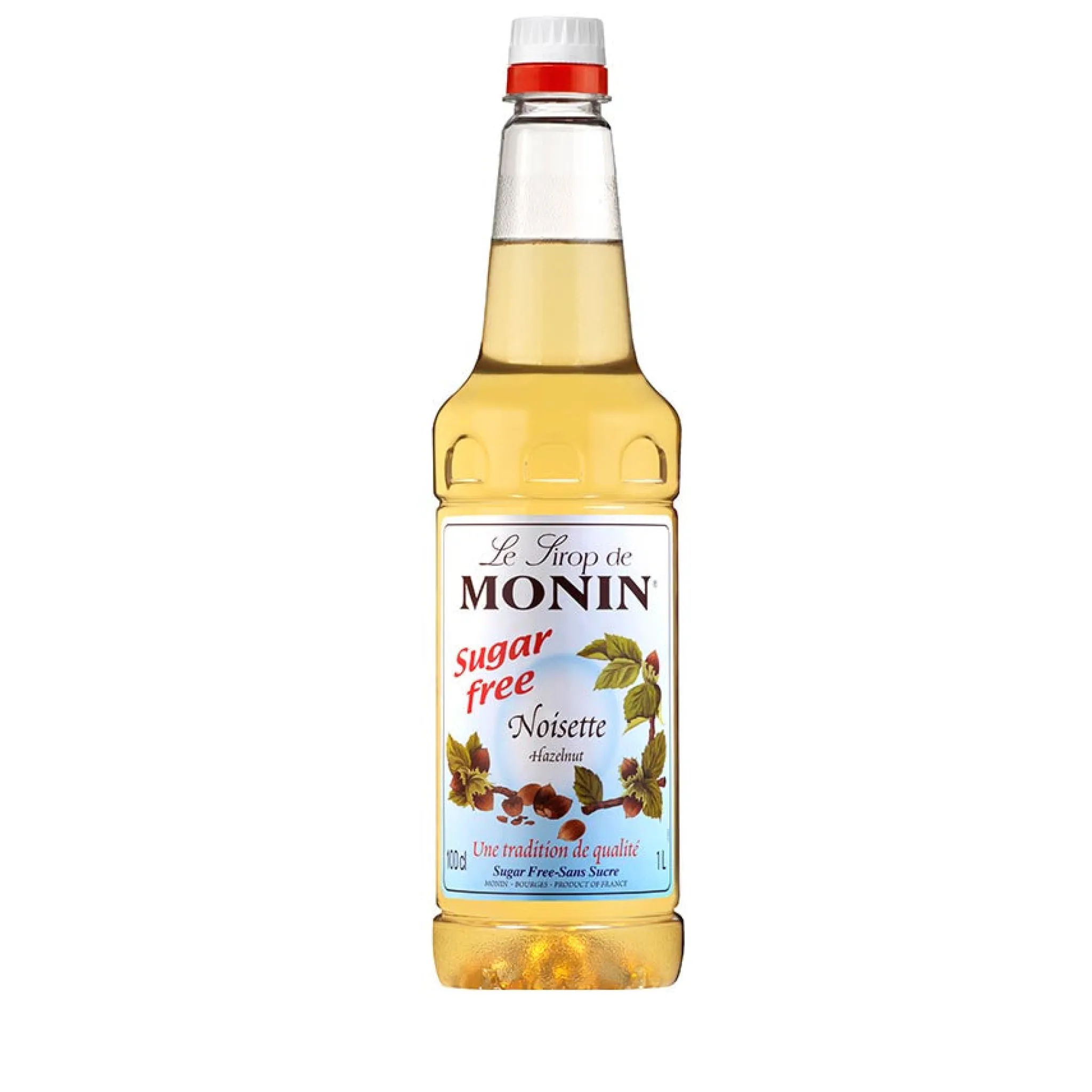 Monin Sugar Free Hazelnut Syrup, 1 litre Clearance