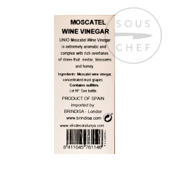 Unio Moscatel Vinegar, 500ml Clearance