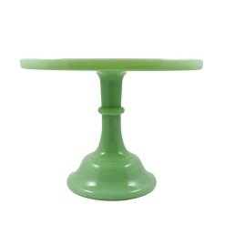 Mosser Glass Jade Milk Glass Cake Stand Best
