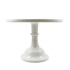 Mosser Glass White Milk Glass Cake Stand Best