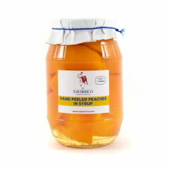 Navarrico Hand-Peeled Peach Halves in Syrup, 950g Sale
