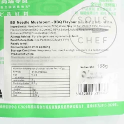 Bestore Needle Mushroom Snack BBQ Flavour, 188g Online