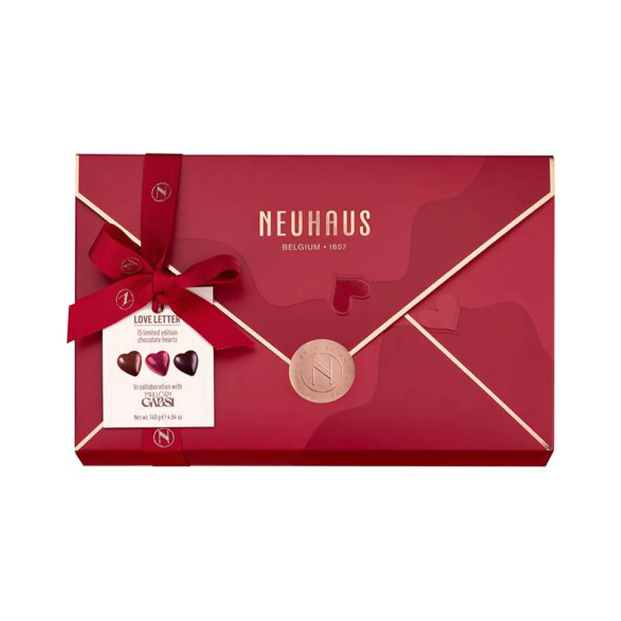 Neuhaus Love Letter Box of Chocolates, 140g Clearance