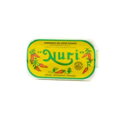 Nuri Extra Spiced Sardines in Olive Oil, 125g Clearance
