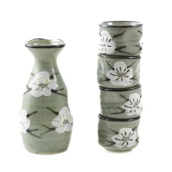 Kiji Stoneware & Ceramics Ocha Sake Set, 5 Pieces Online