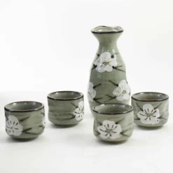Kiji Stoneware & Ceramics Ocha Sake Set, 5 Pieces Online