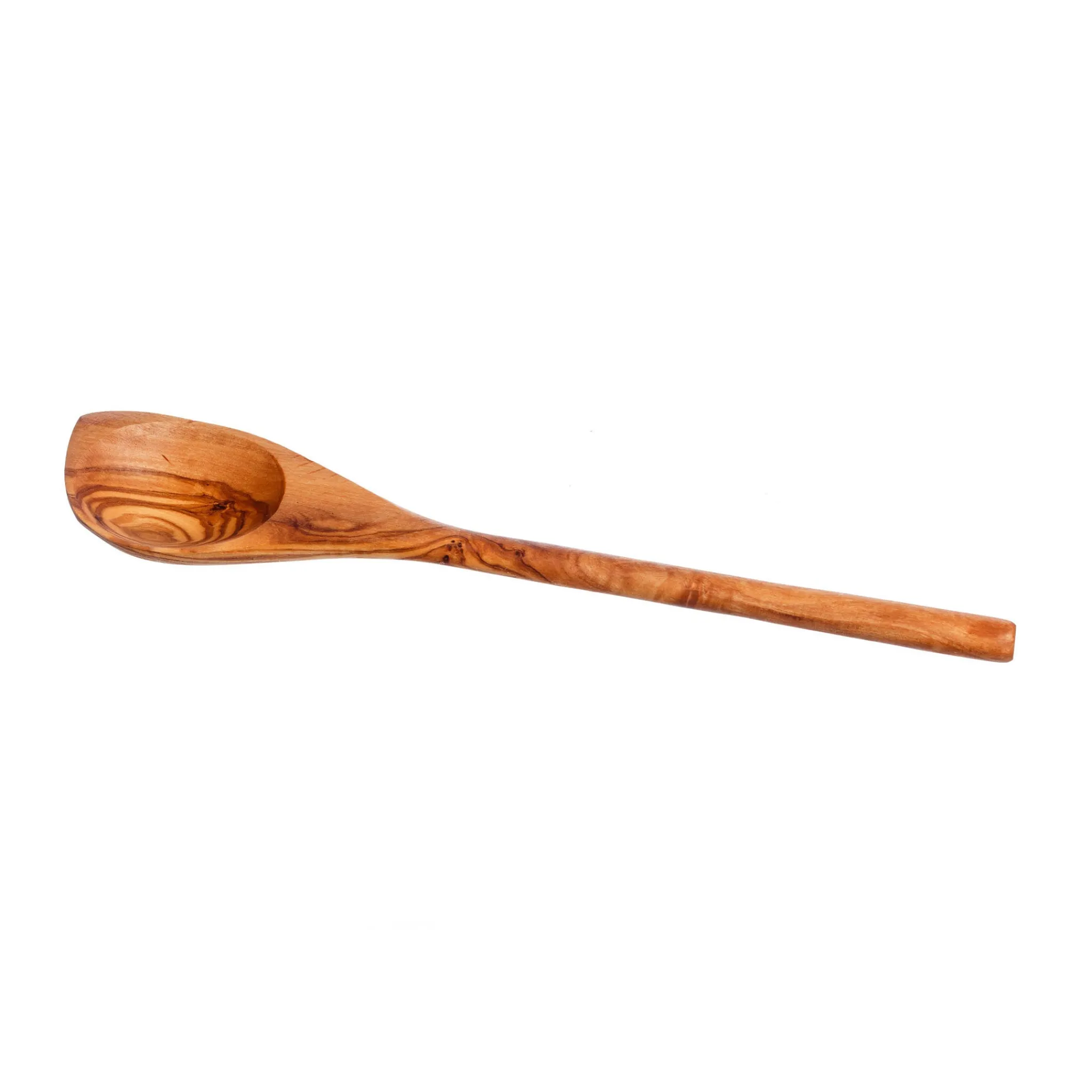 Naturally Med Olive Wood Corner Spoon, 30cm Sale