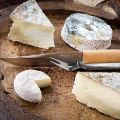 Opinel Cheese Knife & Fork Set Sale