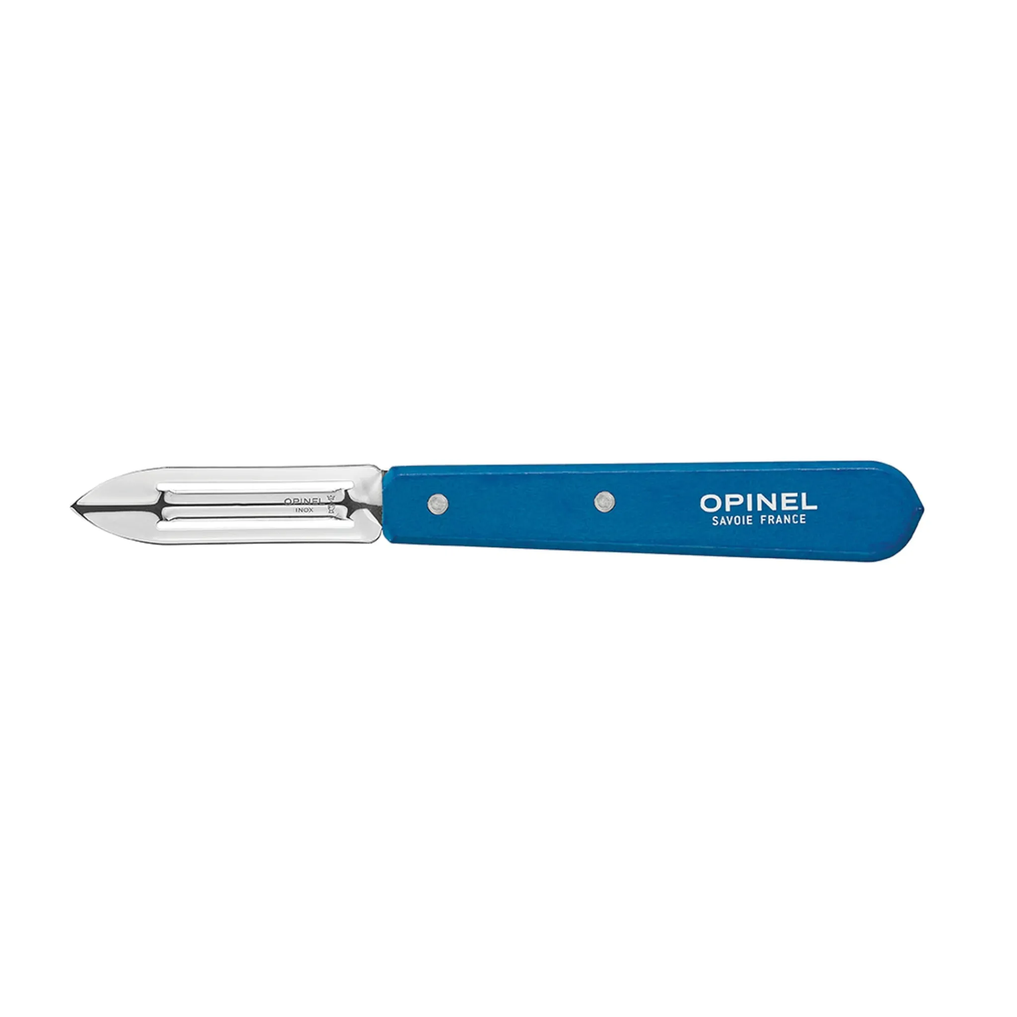 Opinel No 115 Blue Beechwood Handle Peeler, 6cm Discount